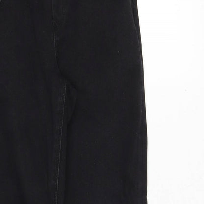 ASOS Womens Black Cotton Skinny Jeans Size 8 Regular