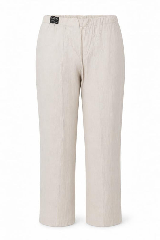 Womens UK Size 10 Classic Regular Fit  Beige Trousers