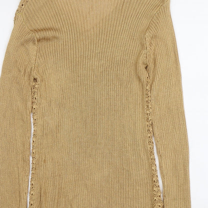 Womens UK Size M Mackays Beige Pullover Jumper