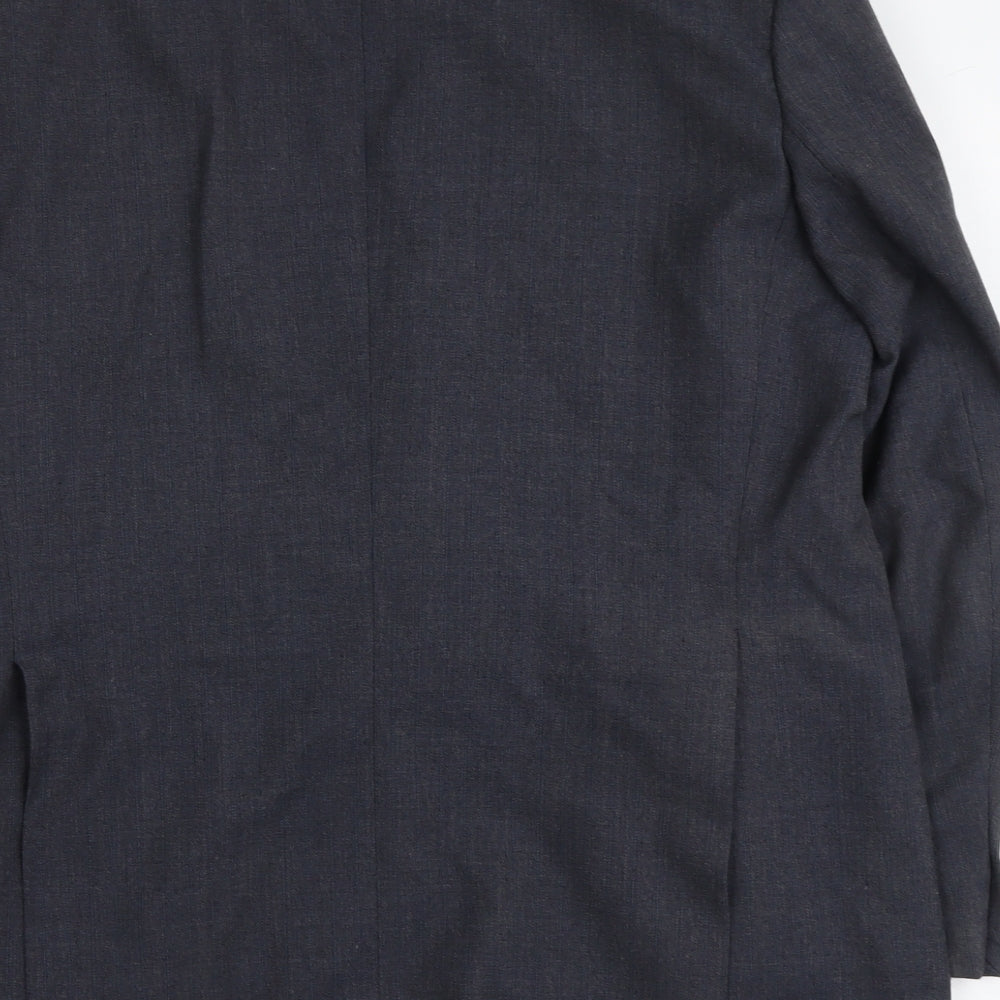Mens UK Size L C&A Regular Grey Suit Jacket