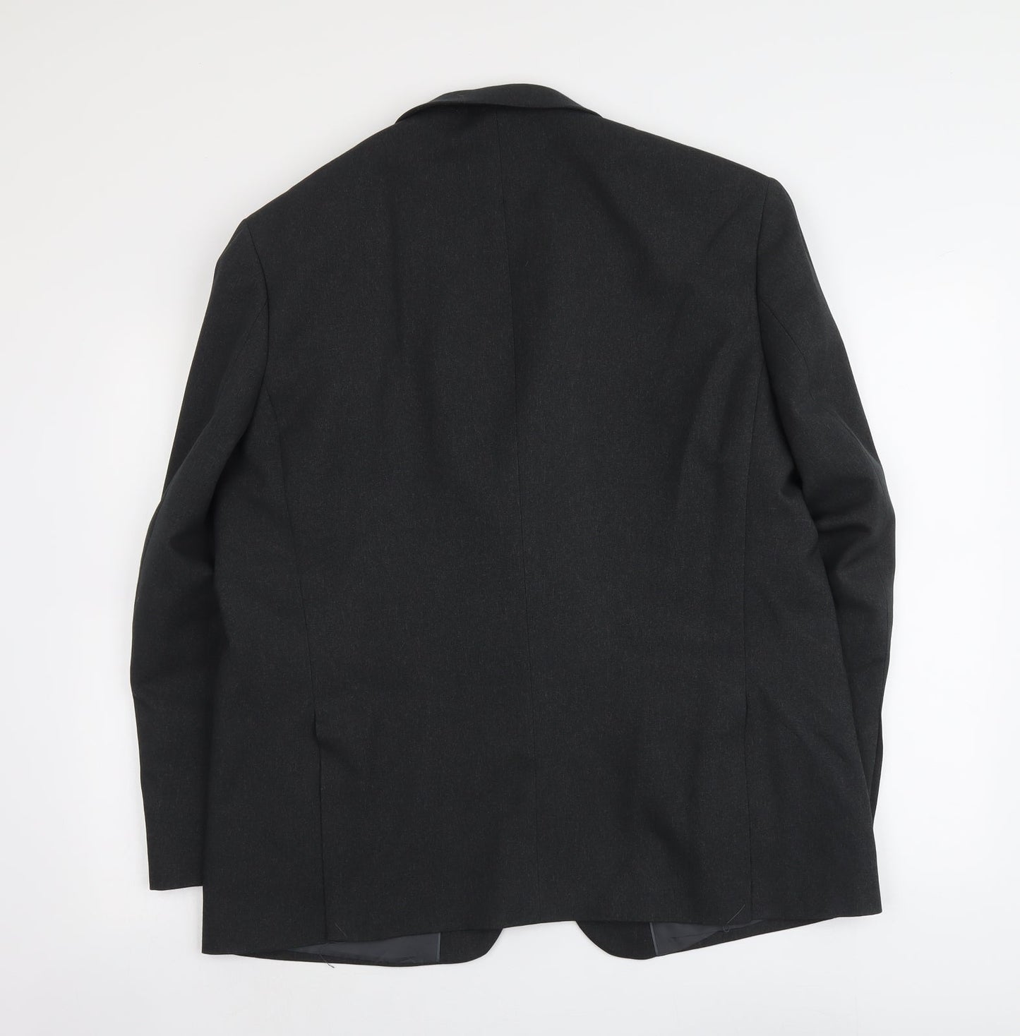 Mens UK Size L Greenwoods Regular Grey Suit Jacket