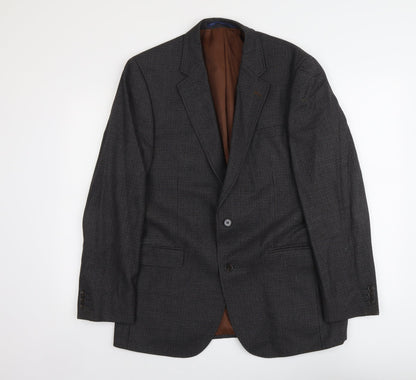 Mens UK Size M Marks and Spencer Regular Grey Suit Jacket