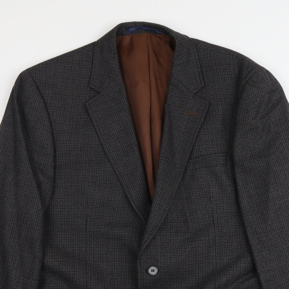 Mens UK Size M Marks and Spencer Regular Grey Suit Jacket
