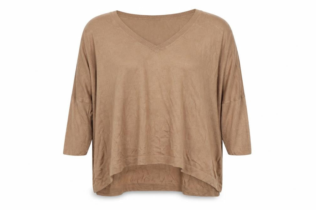 Womens UK Size S H&M Beige Pullover Jumper