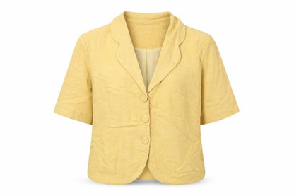 Womens UK Size 10 Nightingales Yellow Jacket