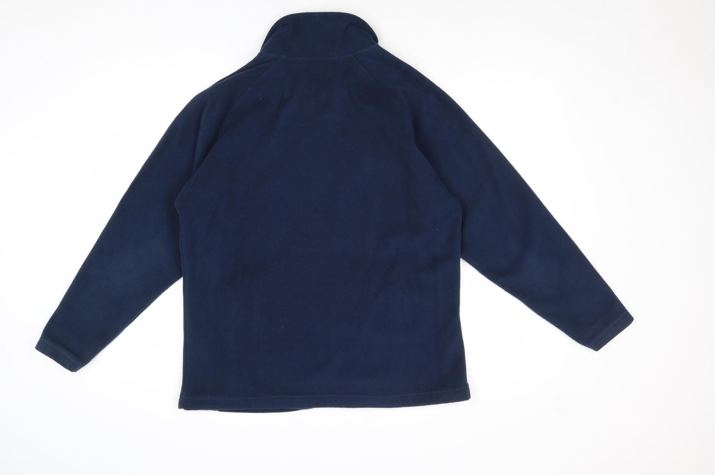 TRU Collection Womens Blue Jacket Size 12 Zip - Size 12-14