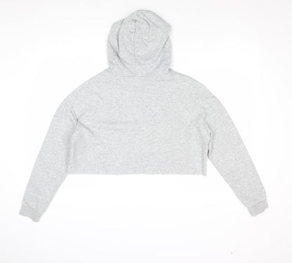 Womens UK Size S Divided by H&M Grey Pullover Hoodie