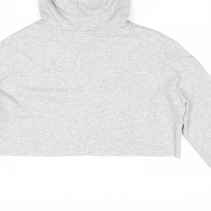 Womens UK Size S Divided by H&M Grey Pullover Hoodie