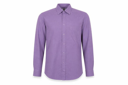 Mens UK Size 15.5 Simon Taylor Purple  Button-Up Long Sleeve Casual Shirt