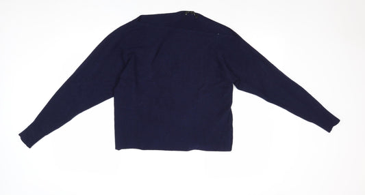 Womens UK Size 8 NEXT Blue Pullover Jumper