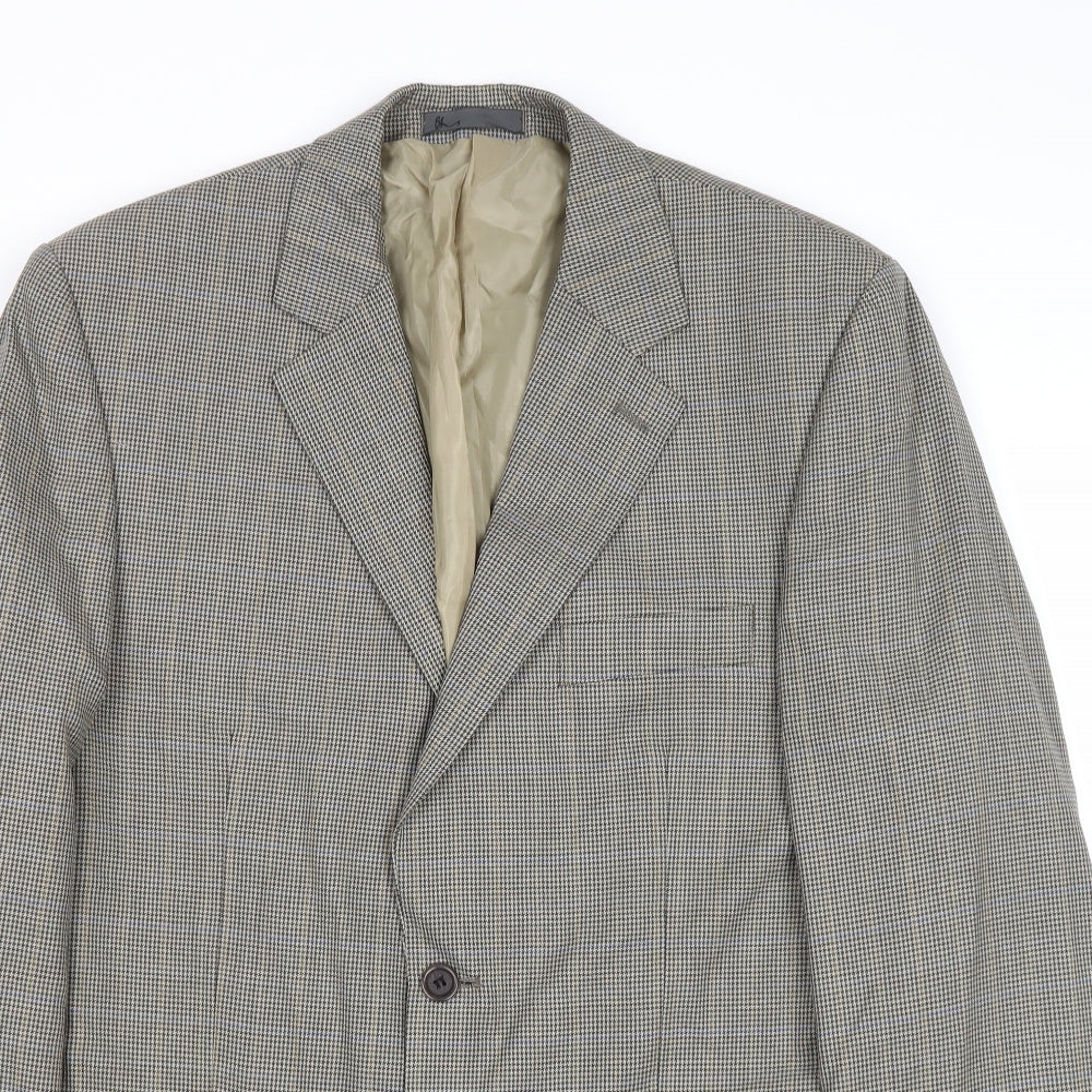 Mens UK Size 40 BHS Regular Multicoloured Suit Jacket