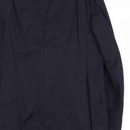 Mens UK Size 44 St Michael Regular Blue Suit Jacket