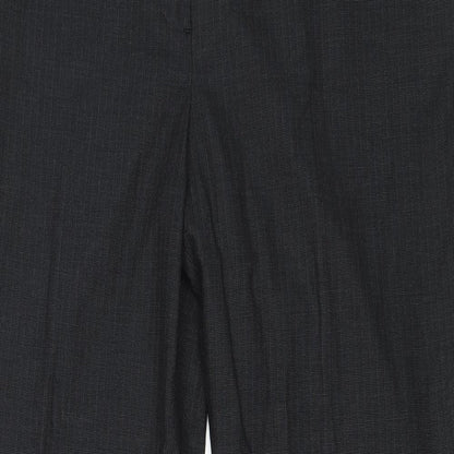 Womens UK Size 34 in NEXT Regular Fit  Black Trousers