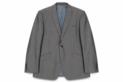 Mens UK Size 42 Fellini Regular Grey Suit Jacket