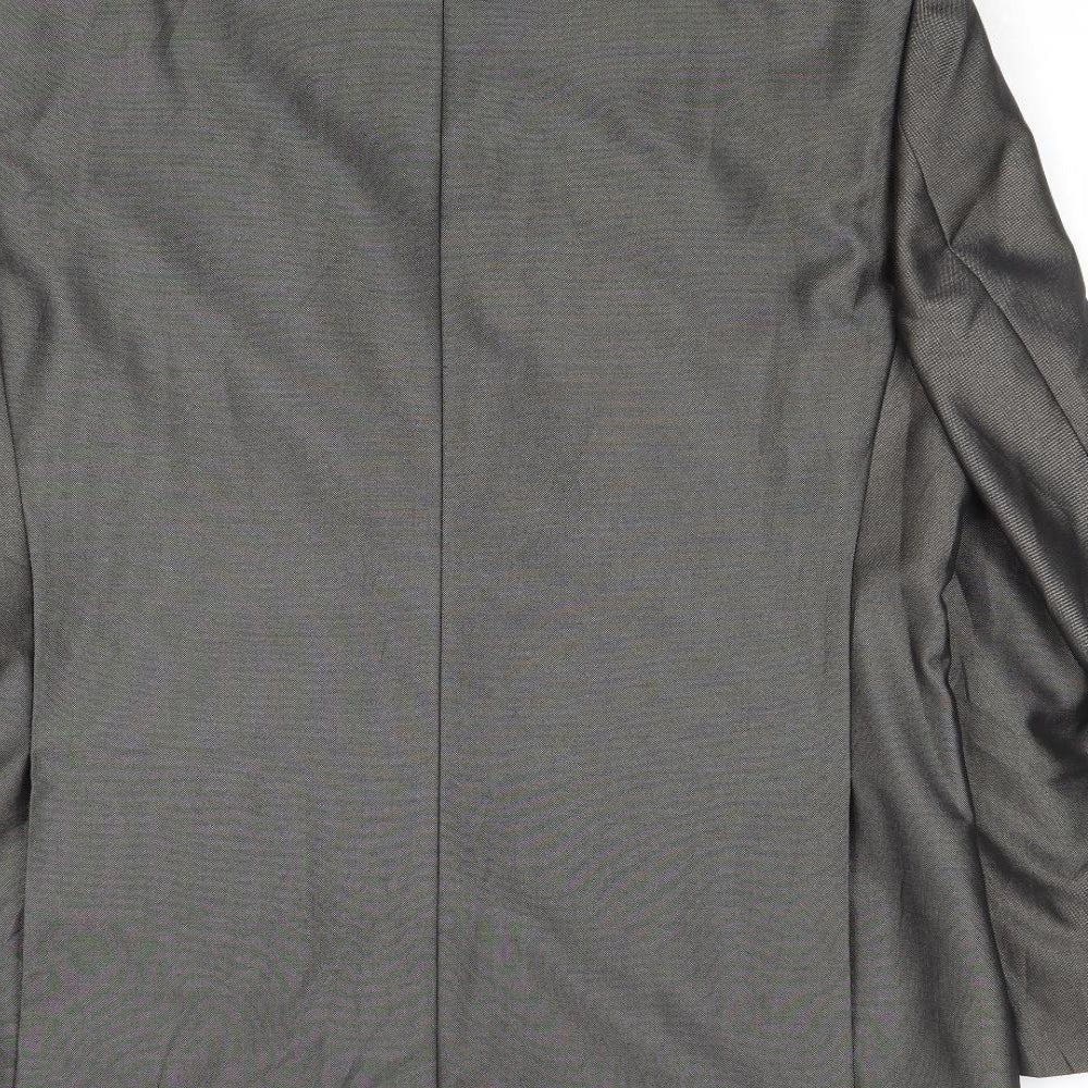 Mens UK Size 42 Fellini Regular Grey Suit Jacket