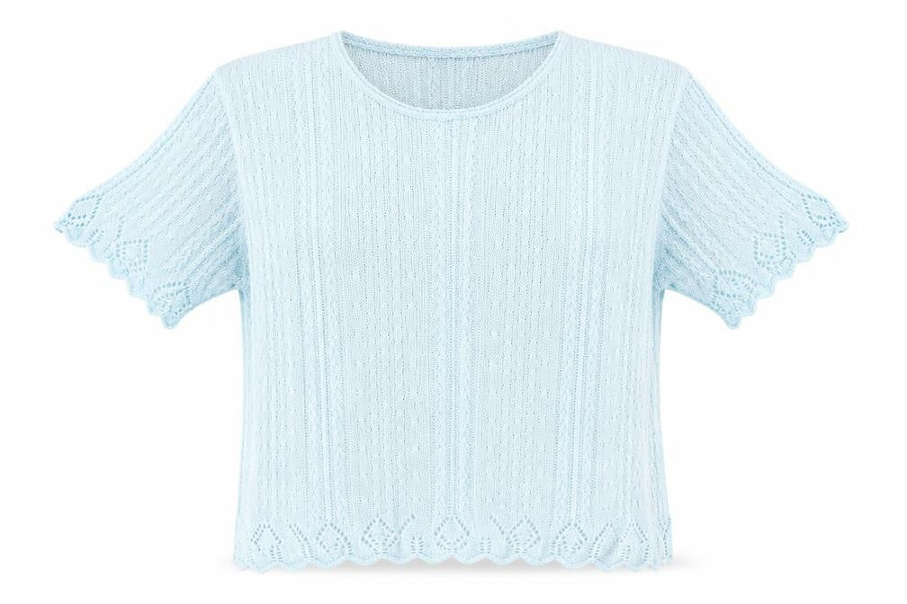 Womens UK Size 14 Berkertex Blue Pullover Jumper