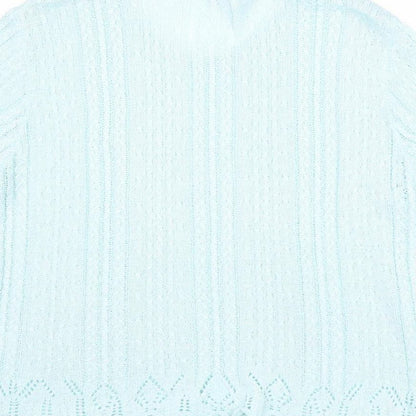 Womens UK Size 14 Berkertex Blue Pullover Jumper