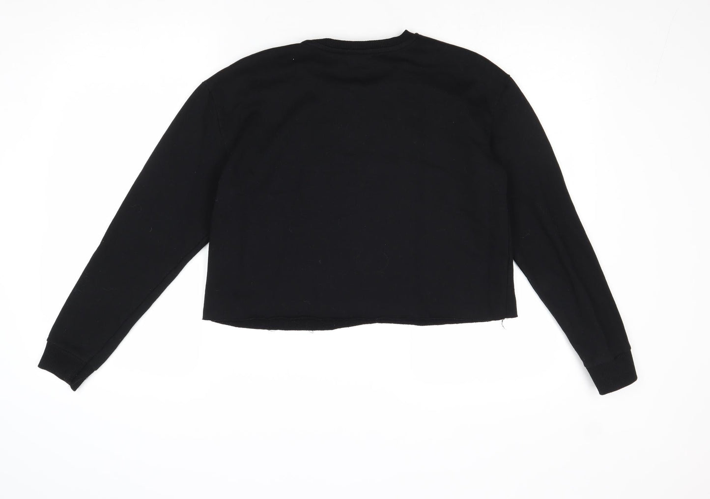 Sony Womens Black Polyester Pullover Sweatshirt Size XS Pullover - No I Don't Want No Scrubs