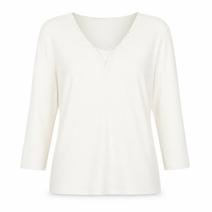 Womens UK Size XL M&Co Ivory Pullover Jumper