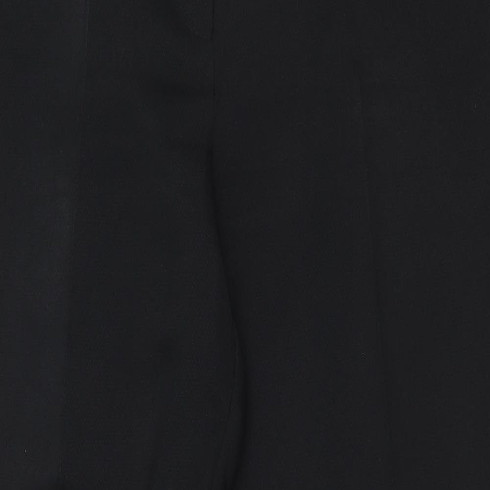 Womens UK Size 16 Very Regular Fit  Black Trousers