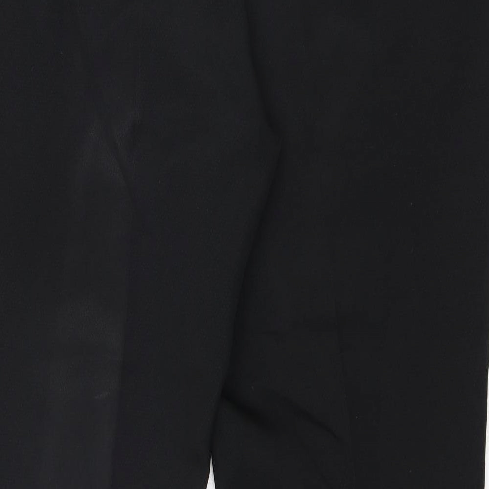Womens UK Size 16 Very Regular Fit  Black Trousers