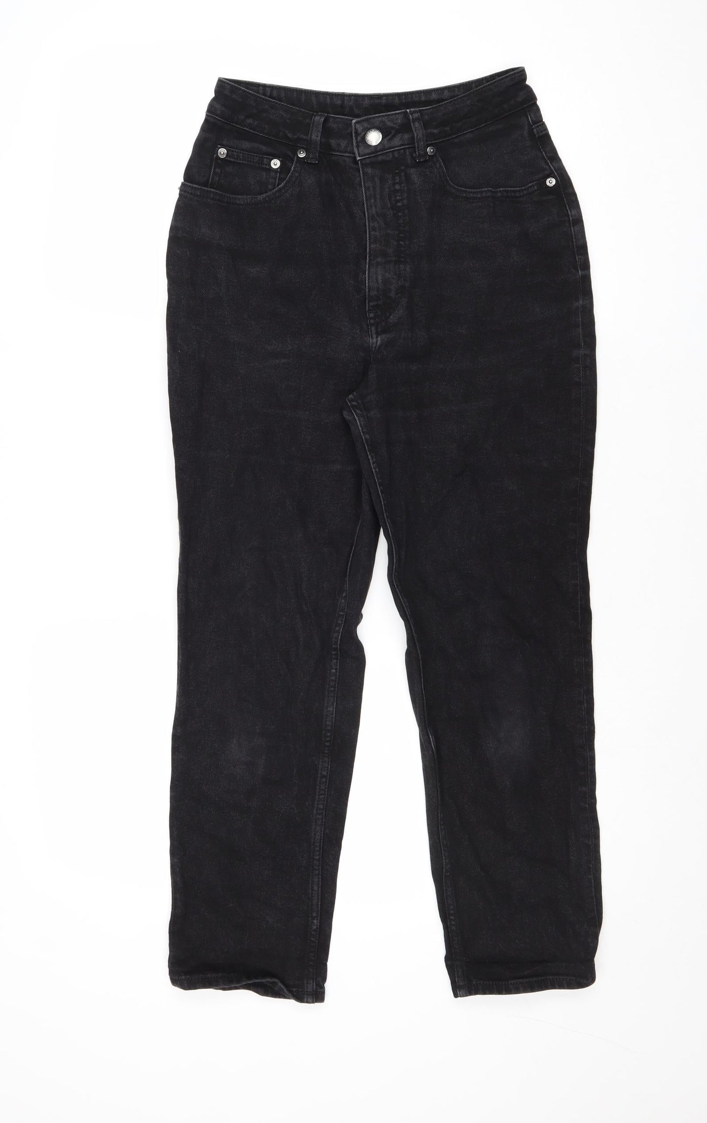 Cheap Monday Womens Black Cotton Straight Jeans Size 26 in Regular Zip