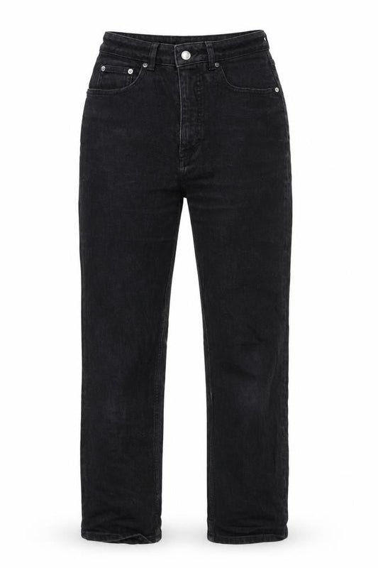 Womens UK Size 26 in Cheap Monday Regular Fit Straight Black Jeans