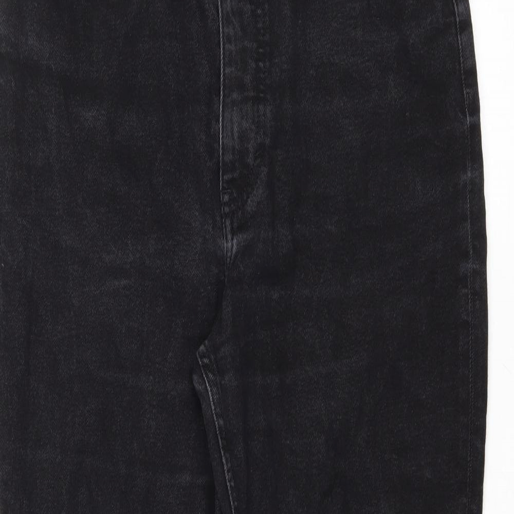 Cheap Monday Womens Black Cotton Straight Jeans Size 26 in Regular Zip