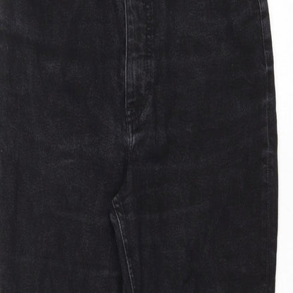 Cheap Monday Womens Black Cotton Straight Jeans Size 26 in Regular Zip