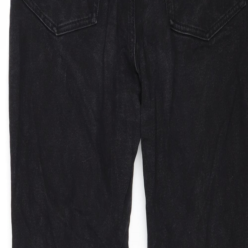 Cheap Monday Womens Black Cotton Straight Jeans Size 26 in Regular Zip