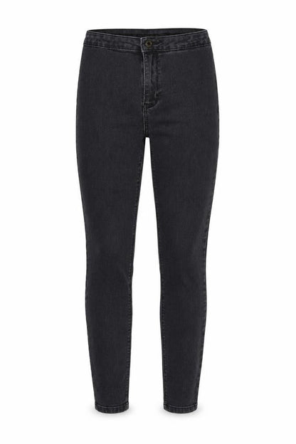 Womens UK Size 10 Bershka Regular Fit Skinny Grey Jeans