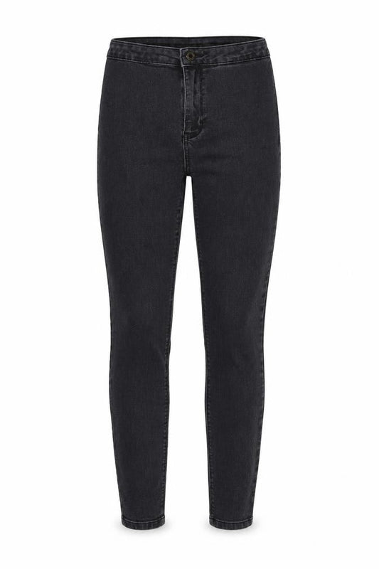 Womens UK Size 10 Bershka Regular Fit Skinny Grey Jeans