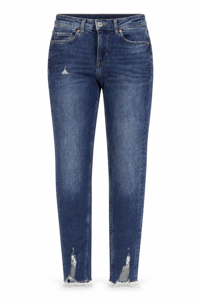 Womens UK Size 4 Divided by H&M Regular Fit Skinny Blue Jeans