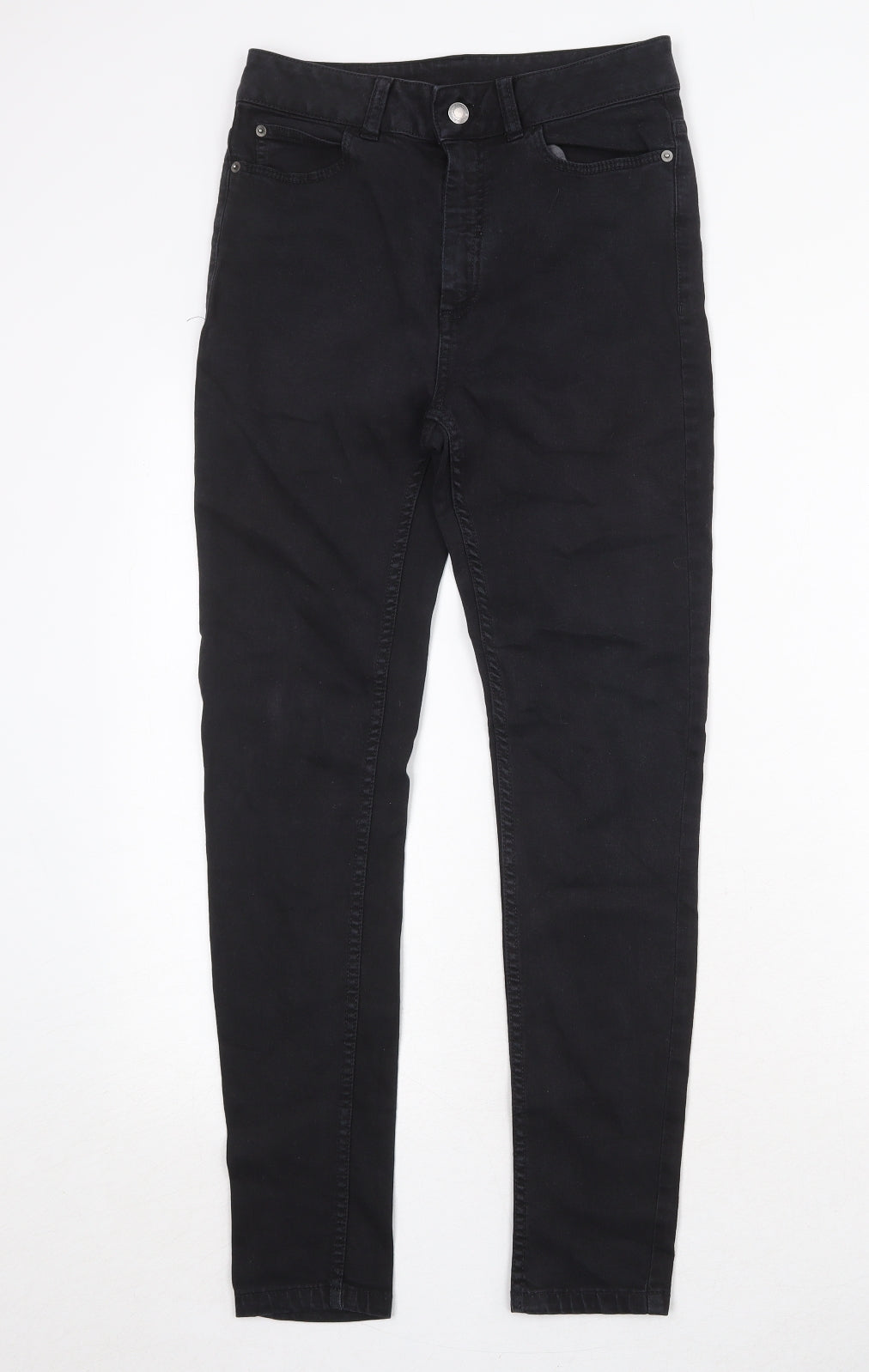 Womens UK Size 8 Marks and Spencer Regular Fit Skinny Black Jeans