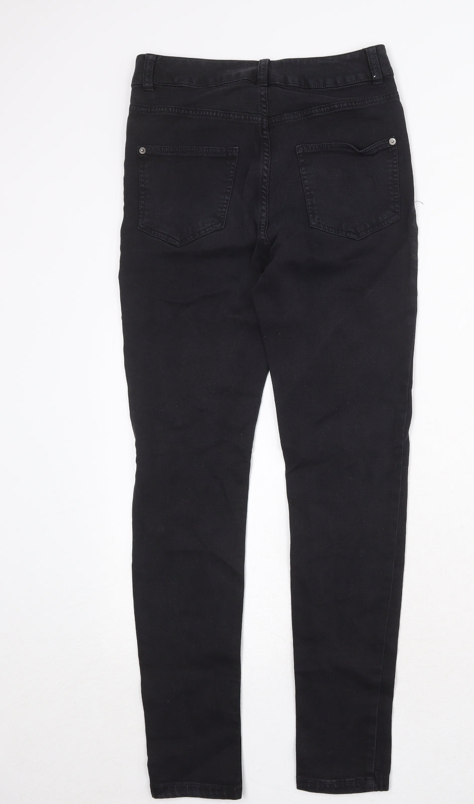 Womens UK Size 8 Marks and Spencer Regular Fit Skinny Black Jeans