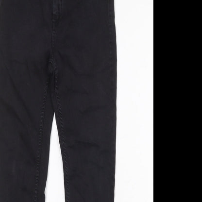 Womens UK Size 8 Marks and Spencer Regular Fit Skinny Black Jeans