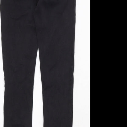 Womens UK Size 8 Marks and Spencer Regular Fit Skinny Black Jeans