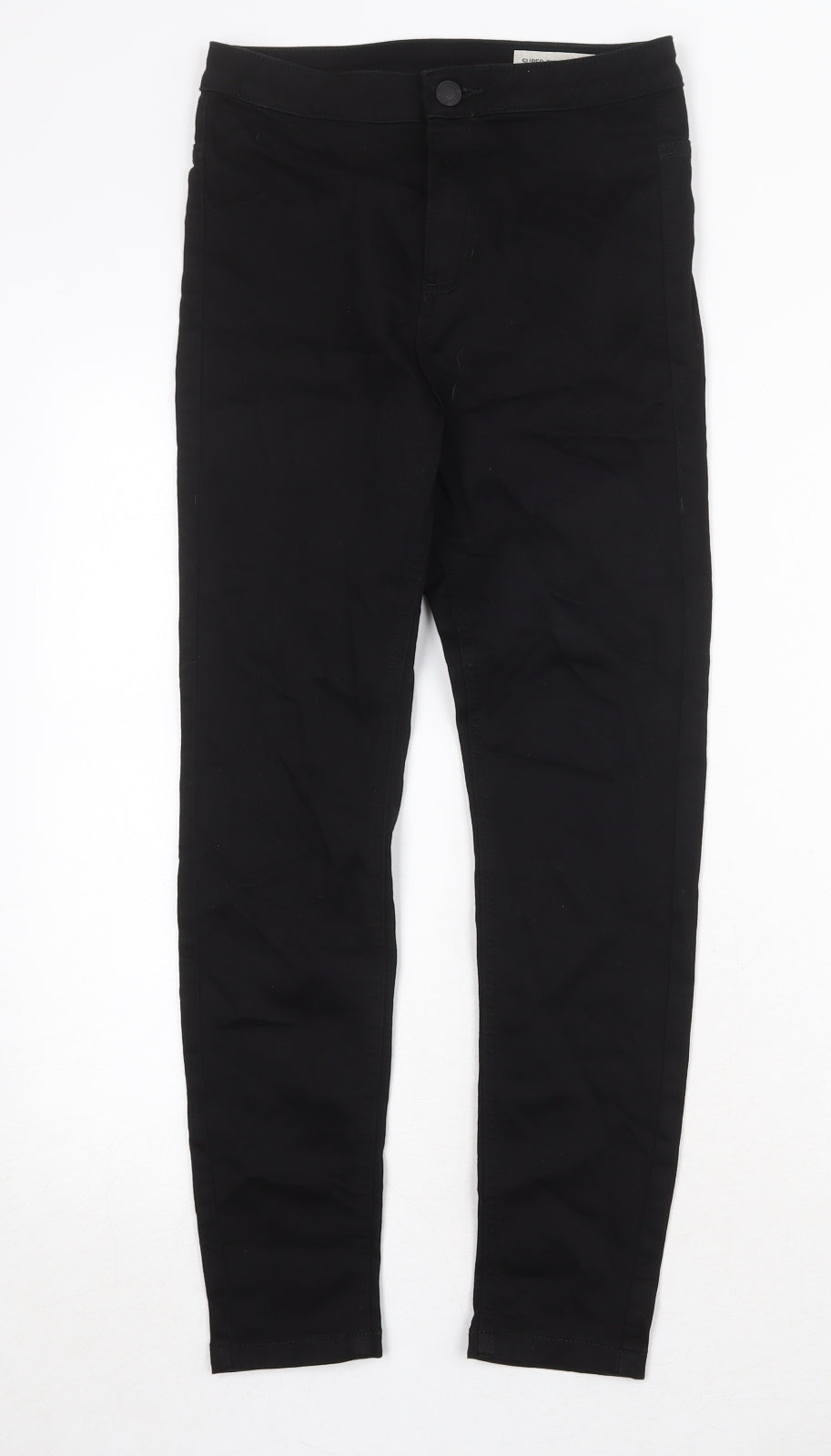 Womens UK Size 8 Marks and Spencer Regular Fit Skinny Black Jeans