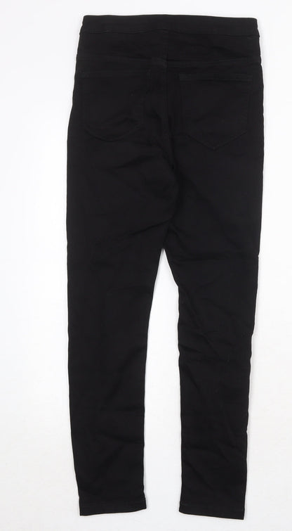 Womens UK Size 8 Marks and Spencer Regular Fit Skinny Black Jeans