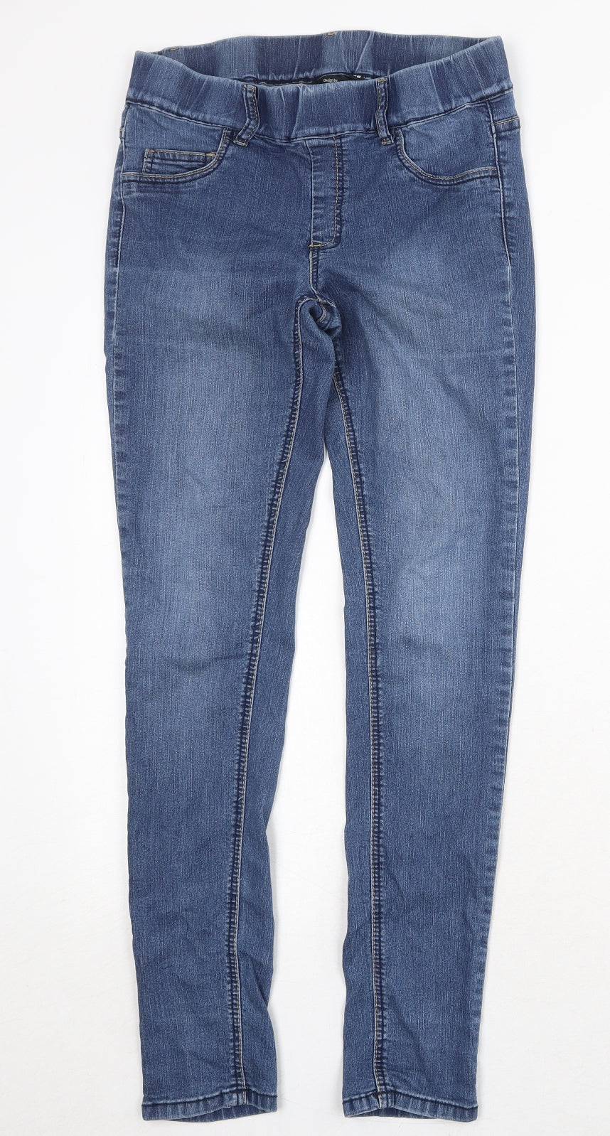 KappAhl Womens Blue Cotton Jegging Jeans Size 10 Regular