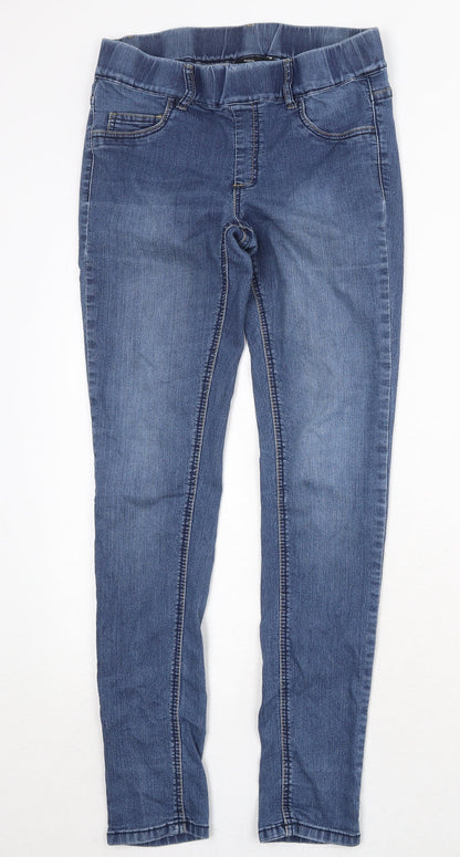 KappAhl Womens Blue Cotton Jegging Jeans Size 10 Regular