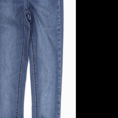 KappAhl Womens Blue Cotton Jegging Jeans Size 10 Regular