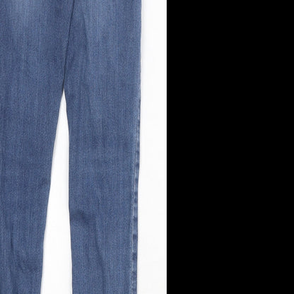 KappAhl Womens Blue Cotton Jegging Jeans Size 10 Regular