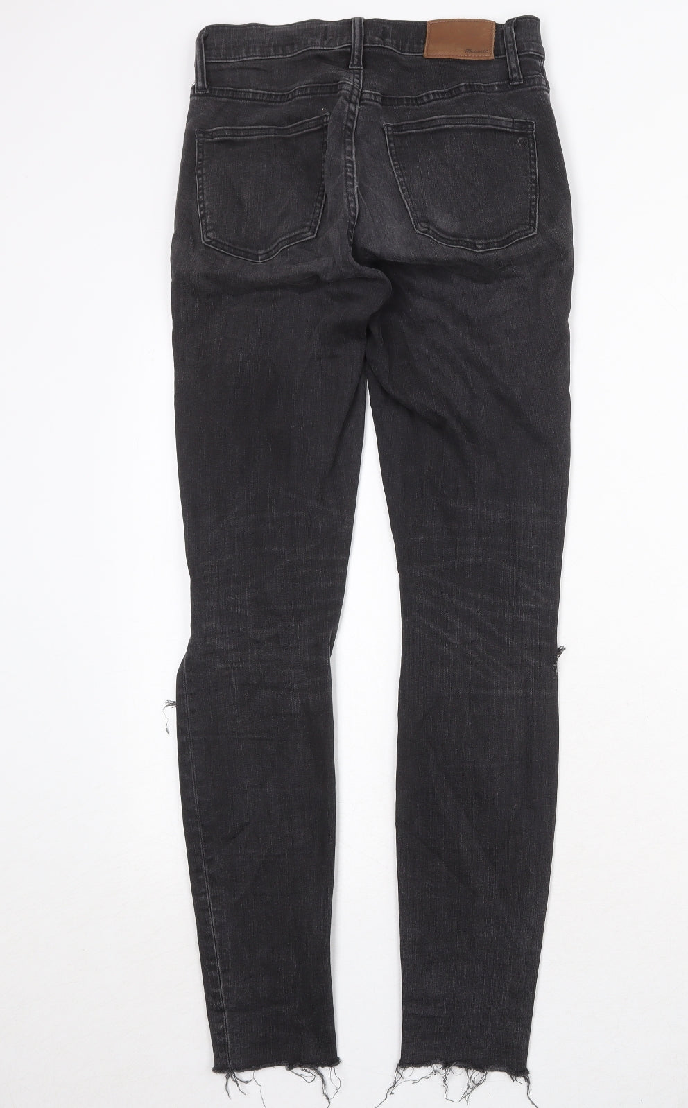 Madwell Womens Black Cotton Skinny Jeans Size 26 in Regular Zip