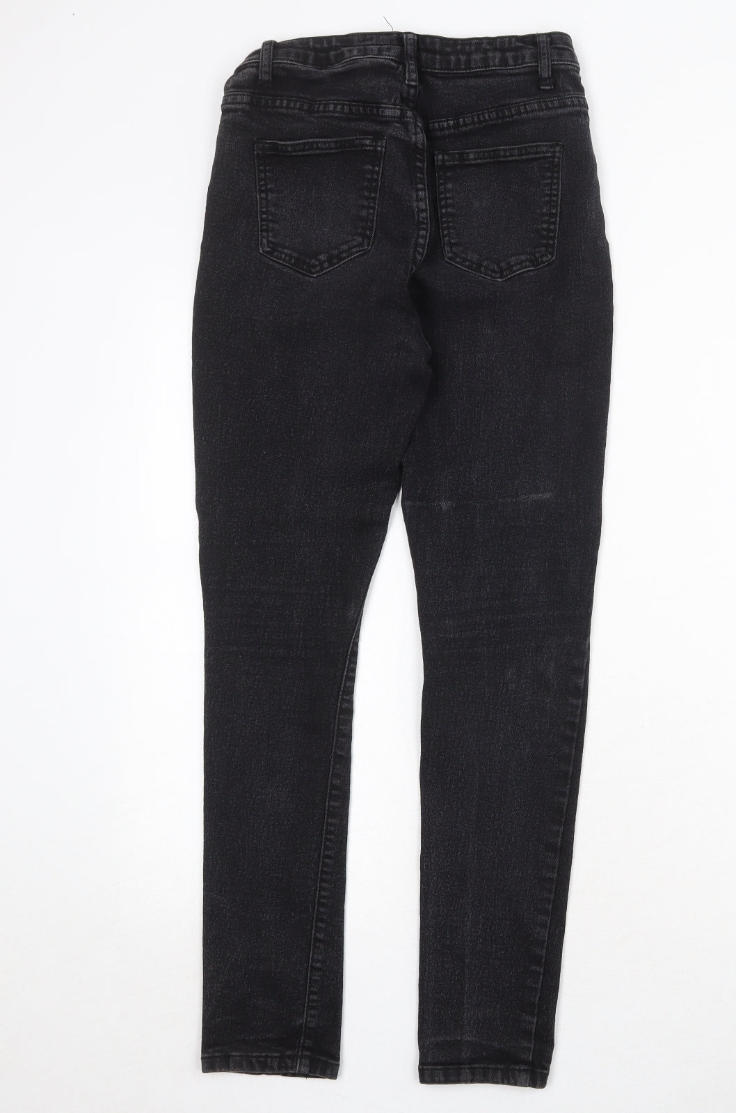I SAW IT FIRST Womens Black Cotton Skinny Jeans Size 8 Regular Zip