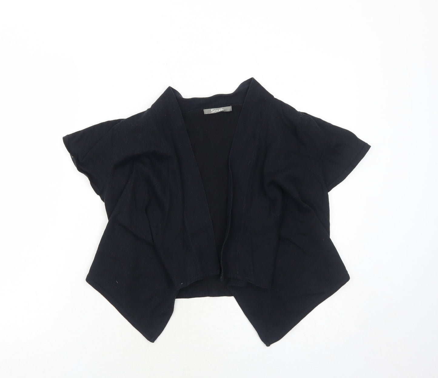 Womens UK Size 14 South Black Cardigan Jumper