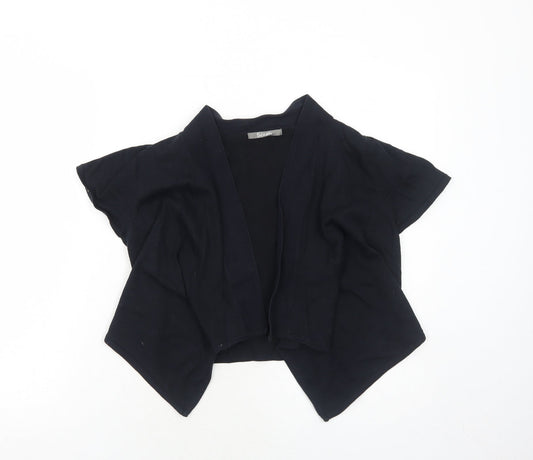 Womens UK Size 14 South Black Cardigan Jumper