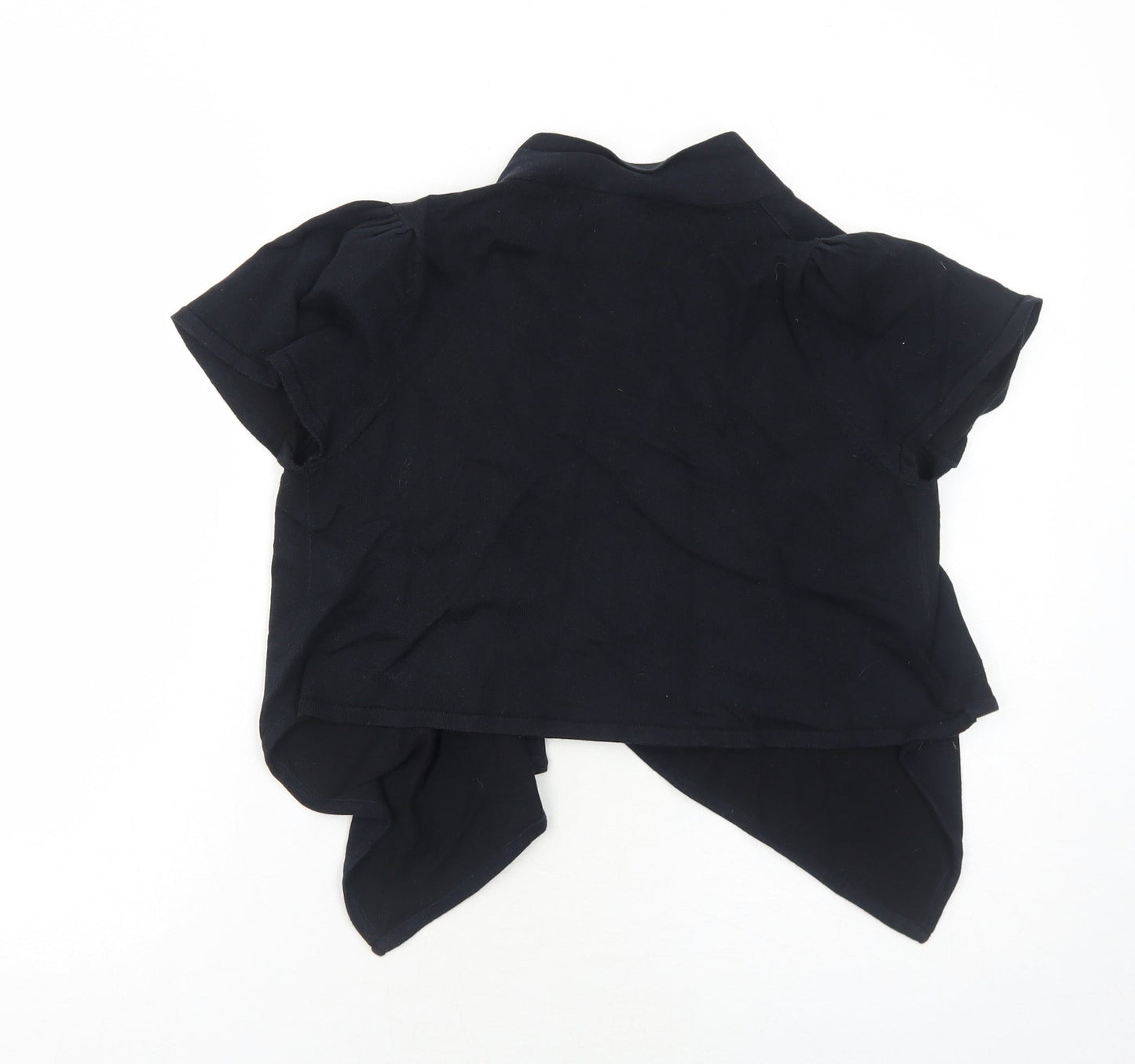 Womens UK Size 14 South Black Cardigan Jumper