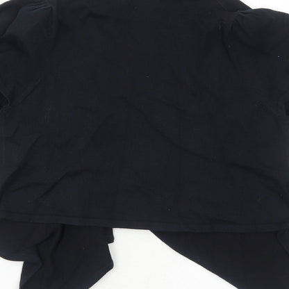 Womens UK Size 14 South Black Cardigan Jumper
