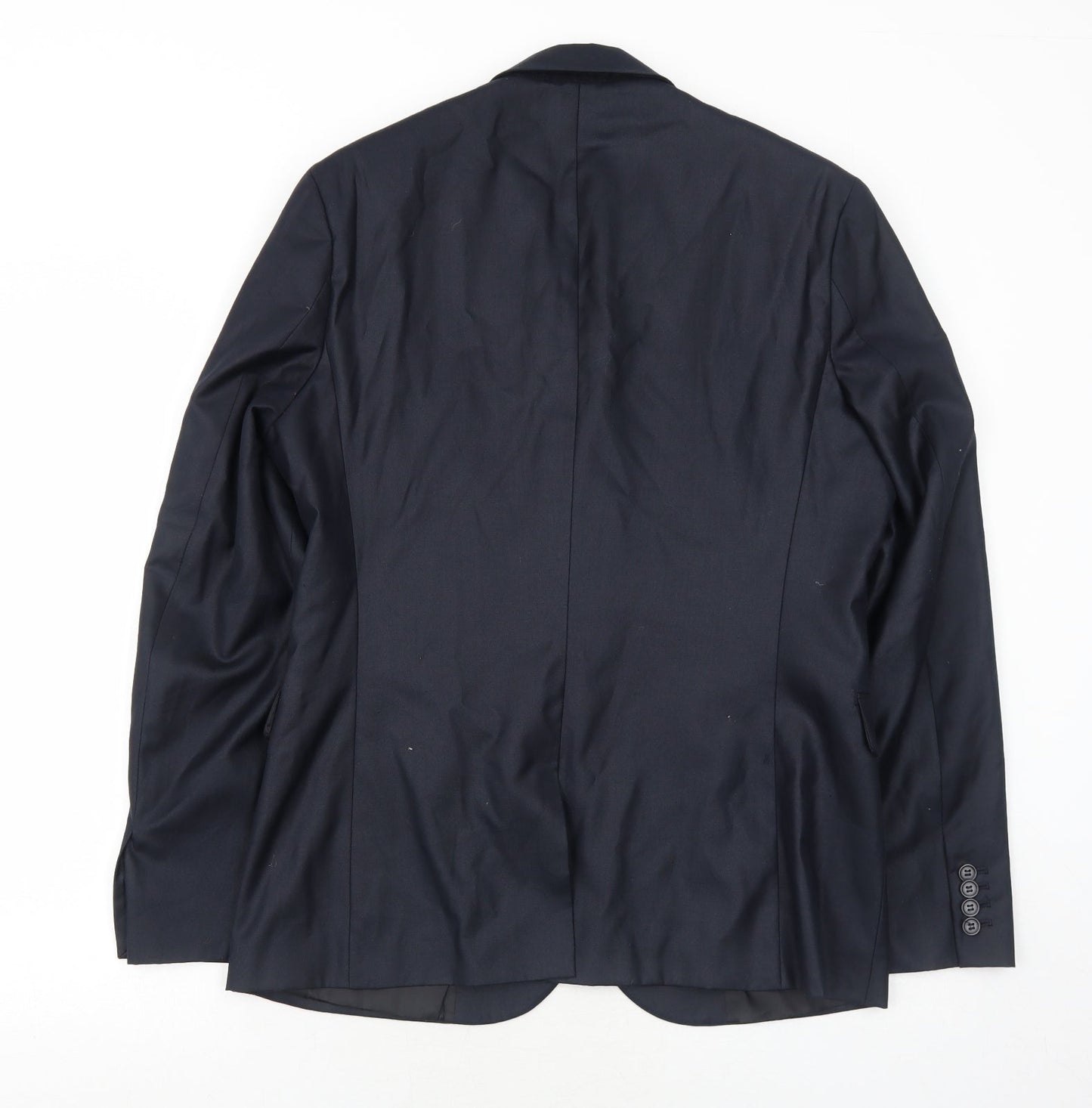 Mens UK Size 42 H&M Regular Blue Suit Jacket